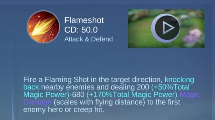 flameshot spell