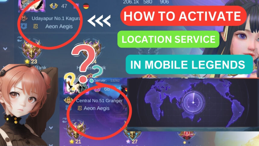 how to activate location services in mobile legends